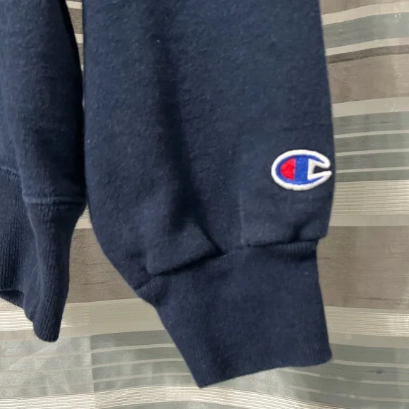 Champion Vintage University of Illinois Blue Crewneck Sweatshirt - Picture 3 of 11